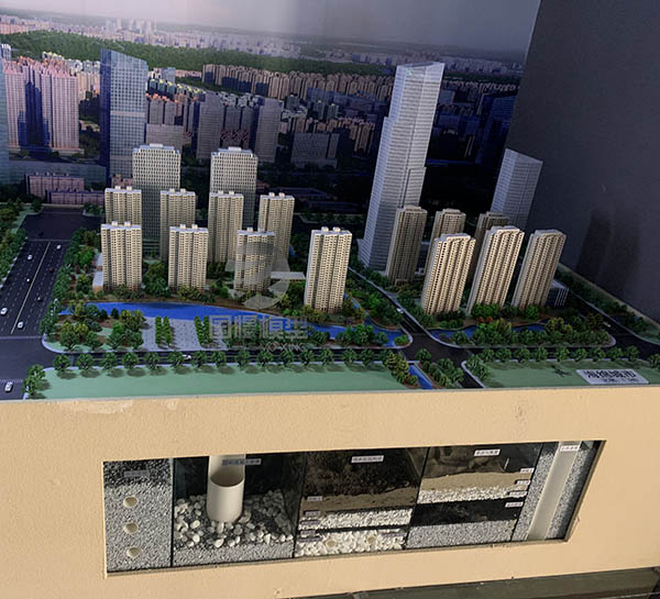 定襄县建筑模型